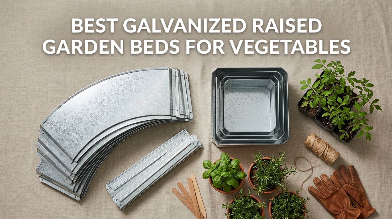 best galvanized raised garden beds for vegetables