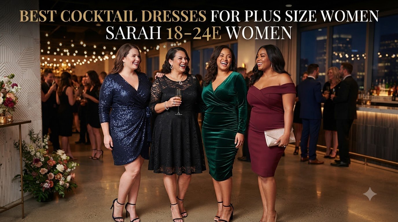 Best cocktail dresses for plus size women