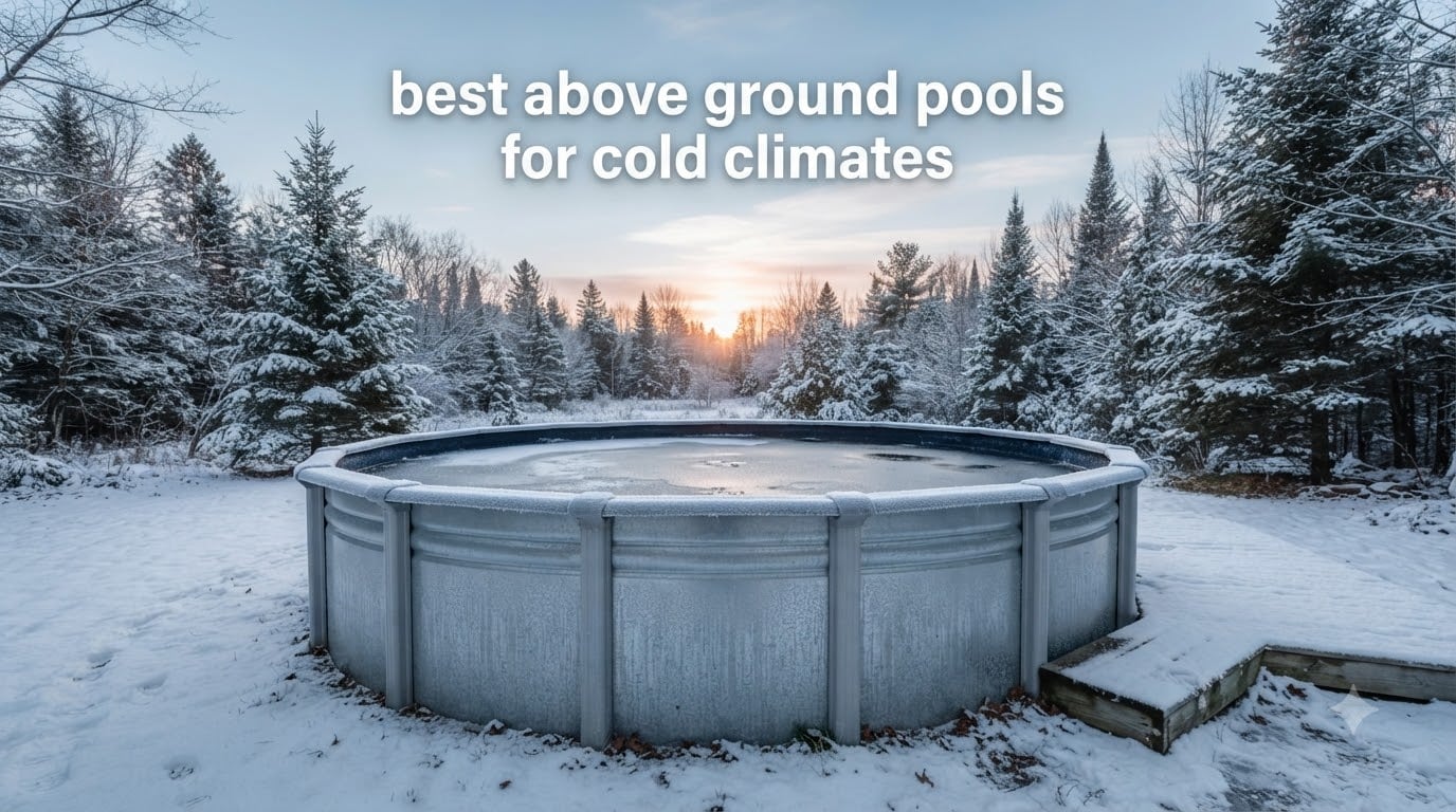 best above ground pools for cold climates