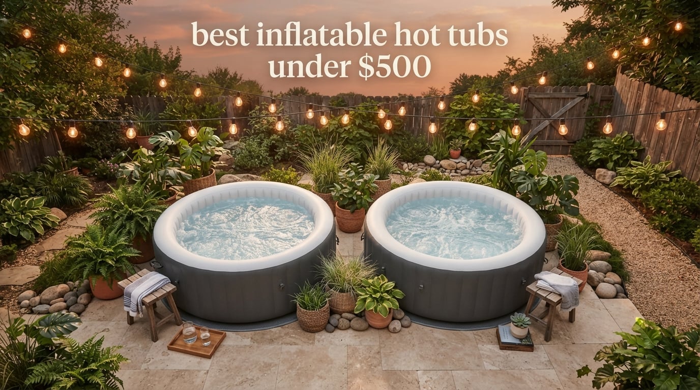 best inflatable hot tubs under $500