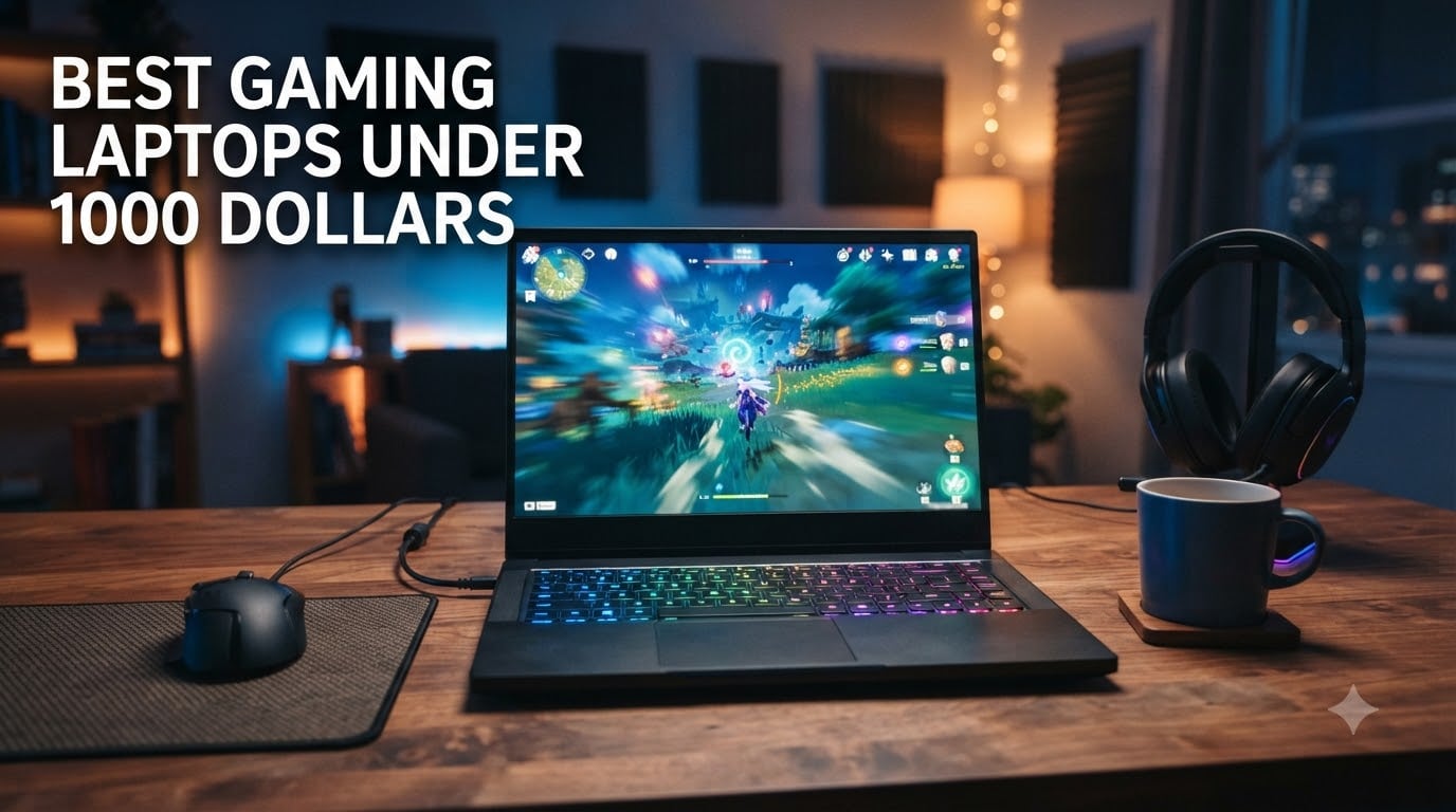 Best gaming laptops under 1000 dollars