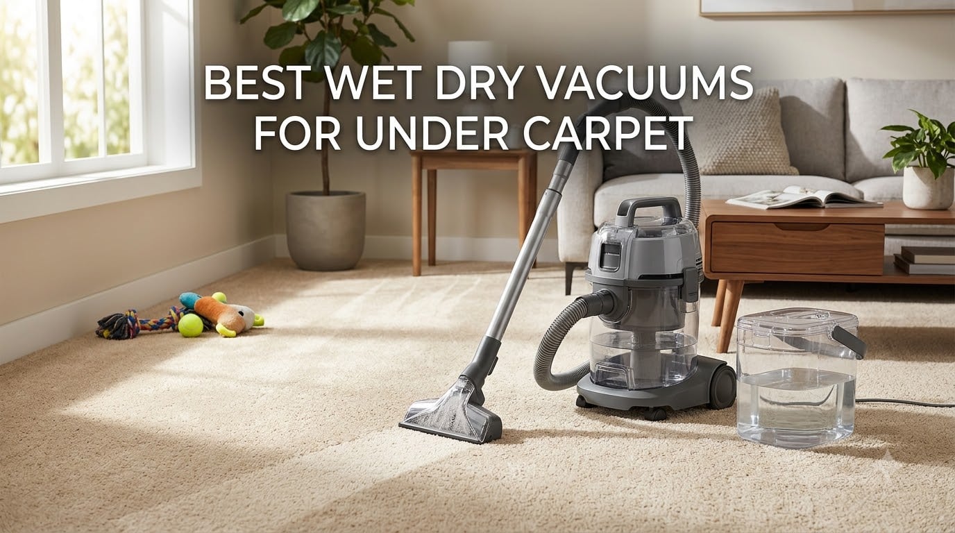 best wet dry vacuums for under carpet