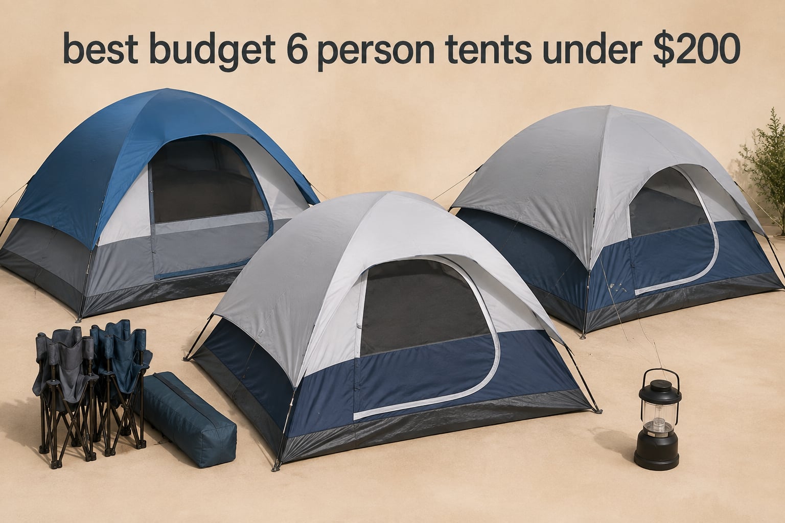 best budget 6 person tents under $200