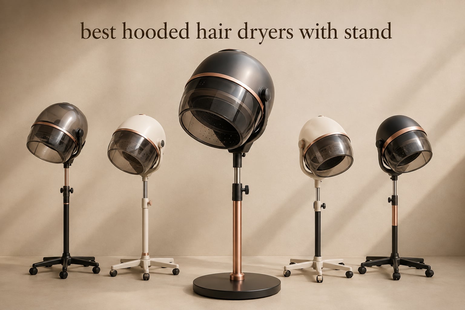 best hooded hair dryers with stand