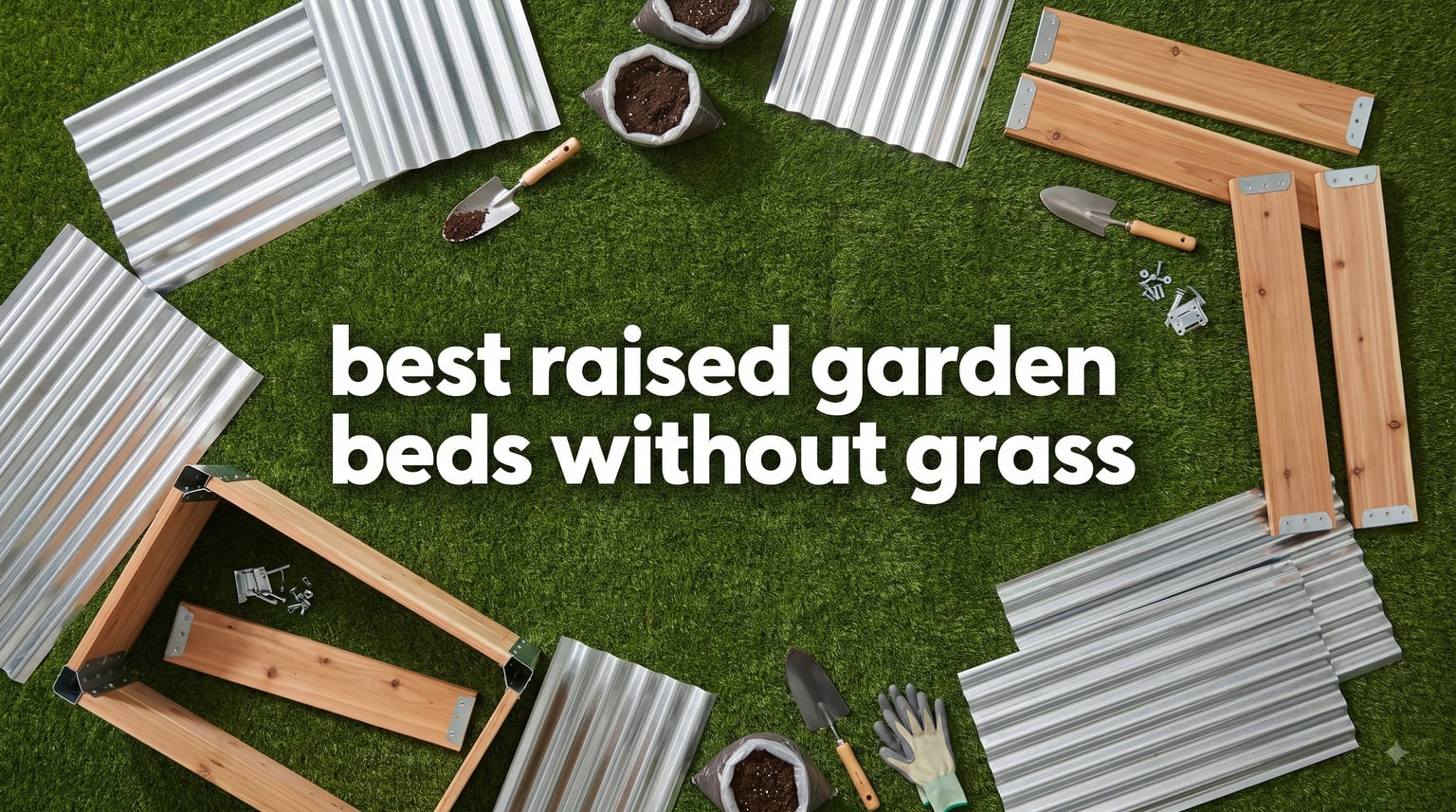 best raised garden beds without grass