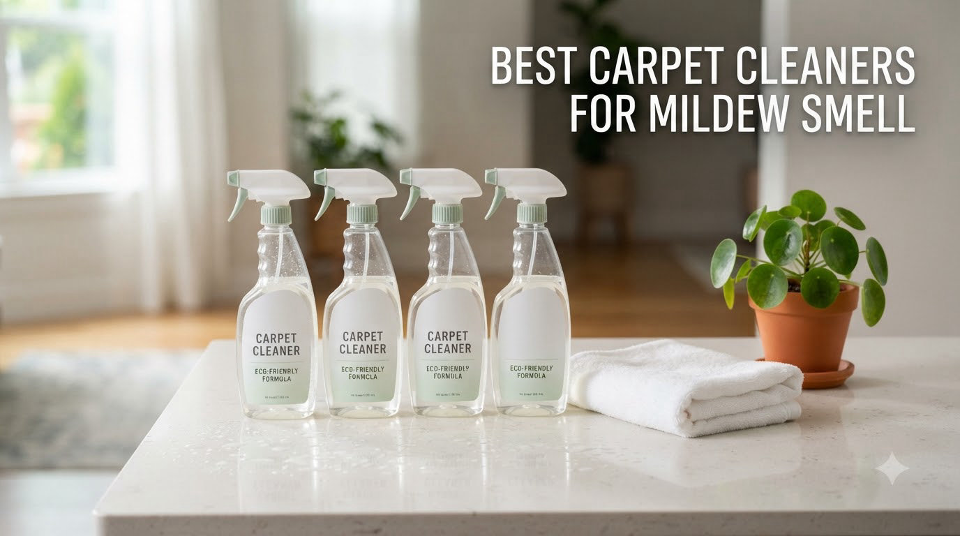 best carpet cleaners for mildew smell