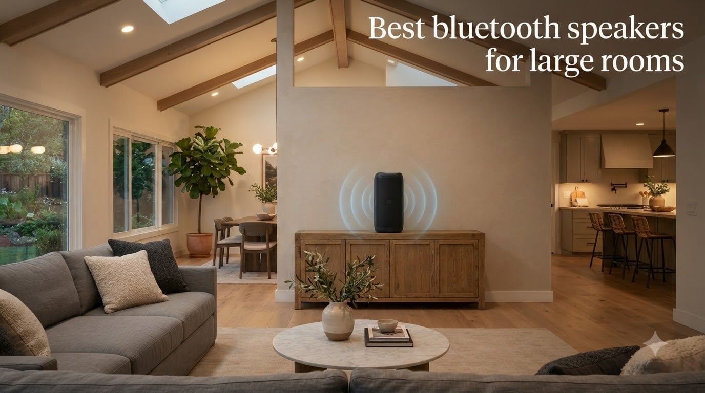 Best bluetooth speakers for large rooms