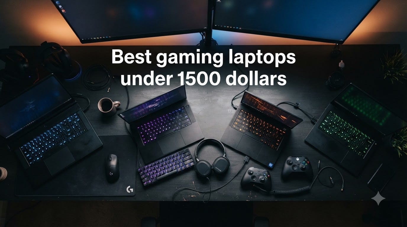 Best gaming laptops under 1500 dollars