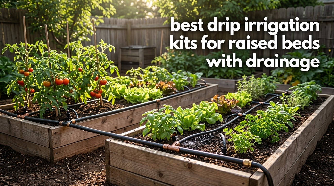 best drip irrigation kits for raised beds with drainage