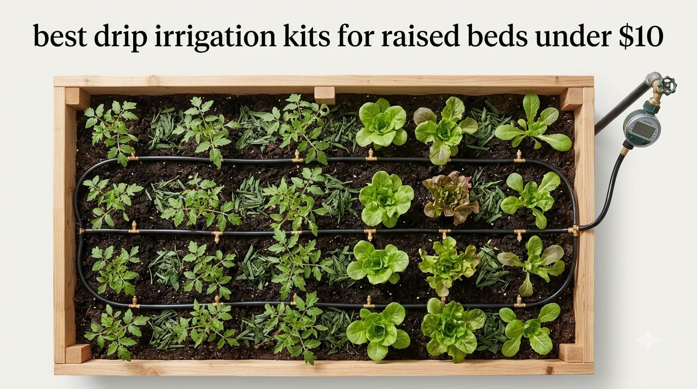 best drip irrigation kits for raised beds under $10