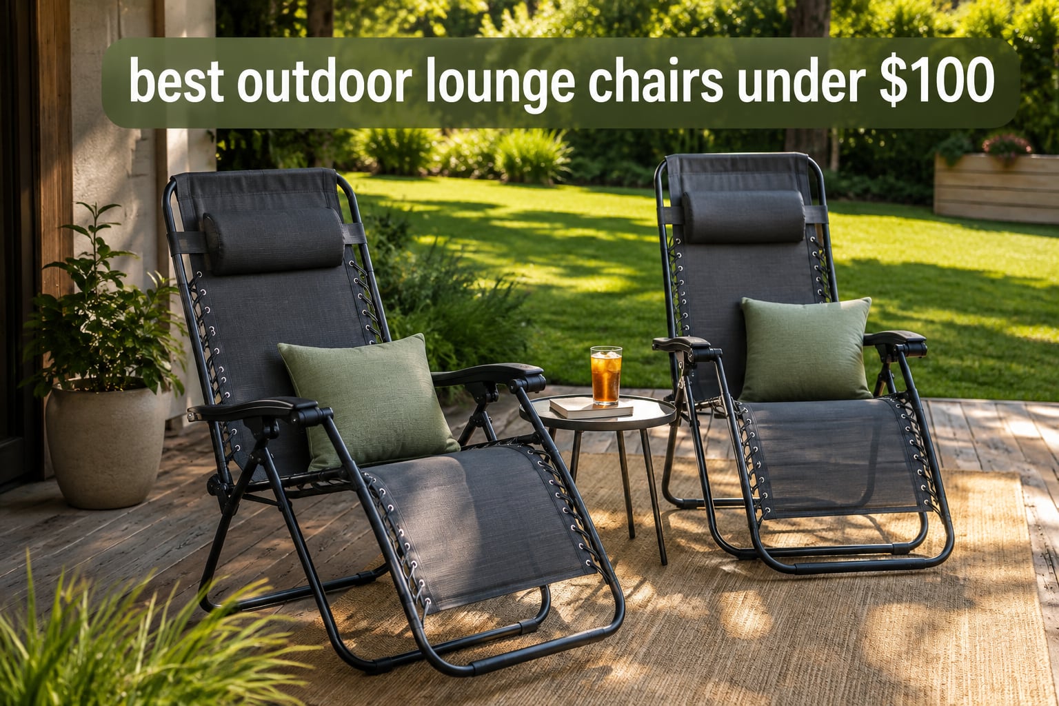 best outdoor lounge chairs under $100