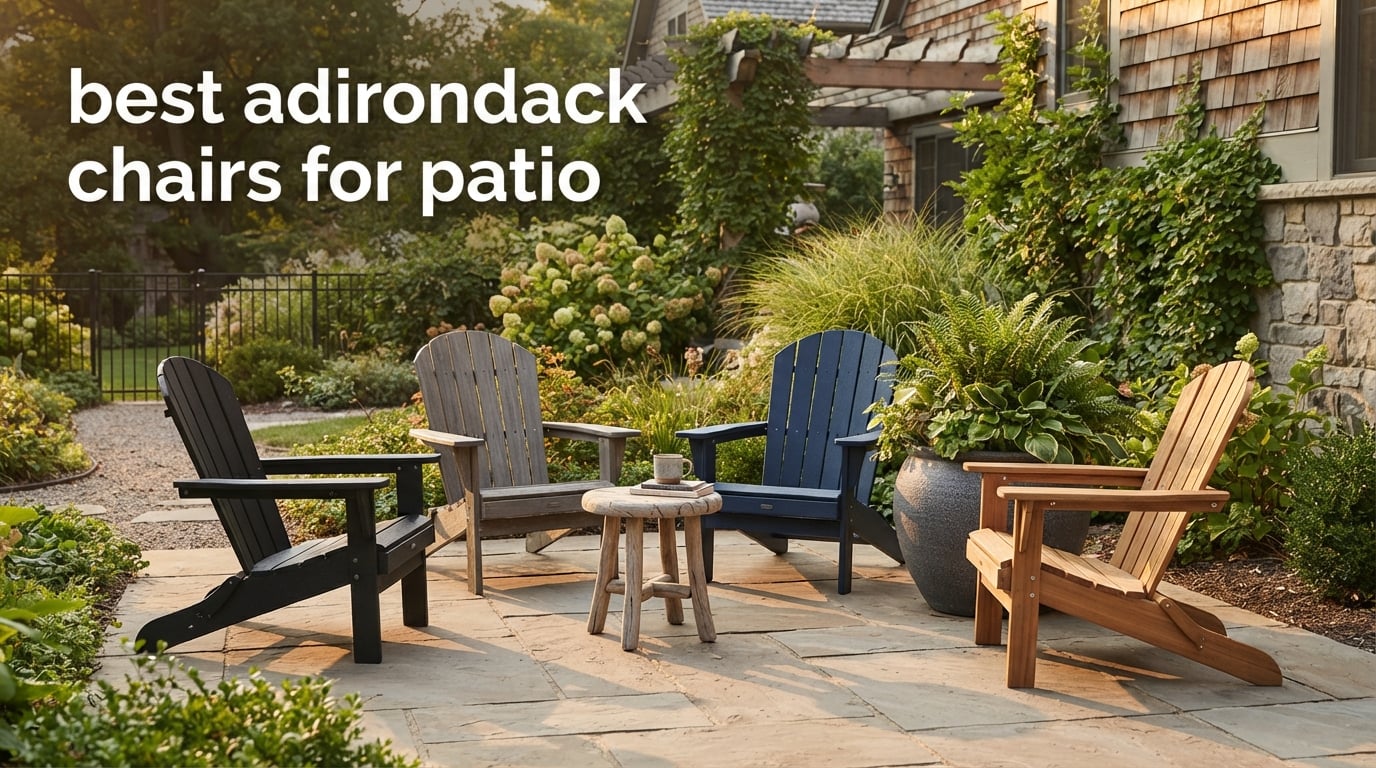 best adirondack chairs for patio