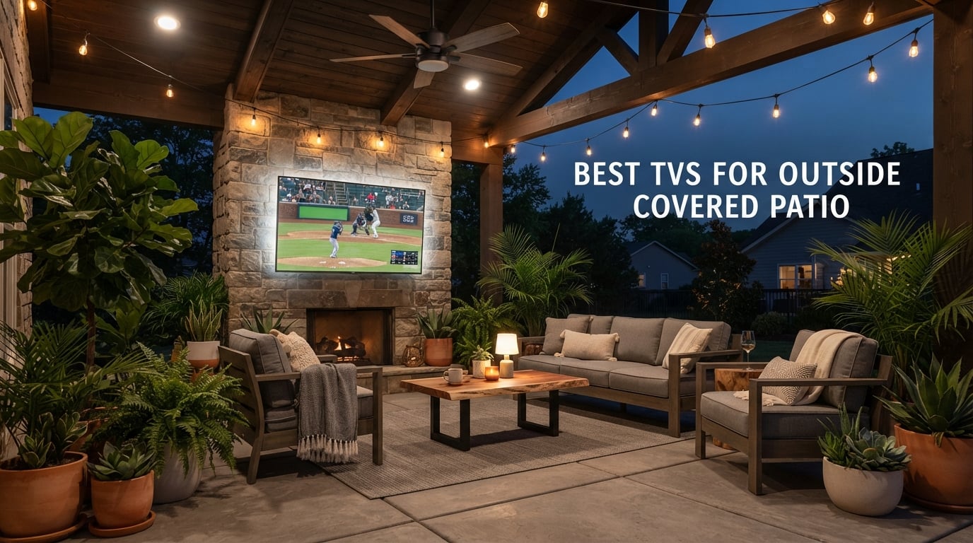 best tvs for outside covered patio