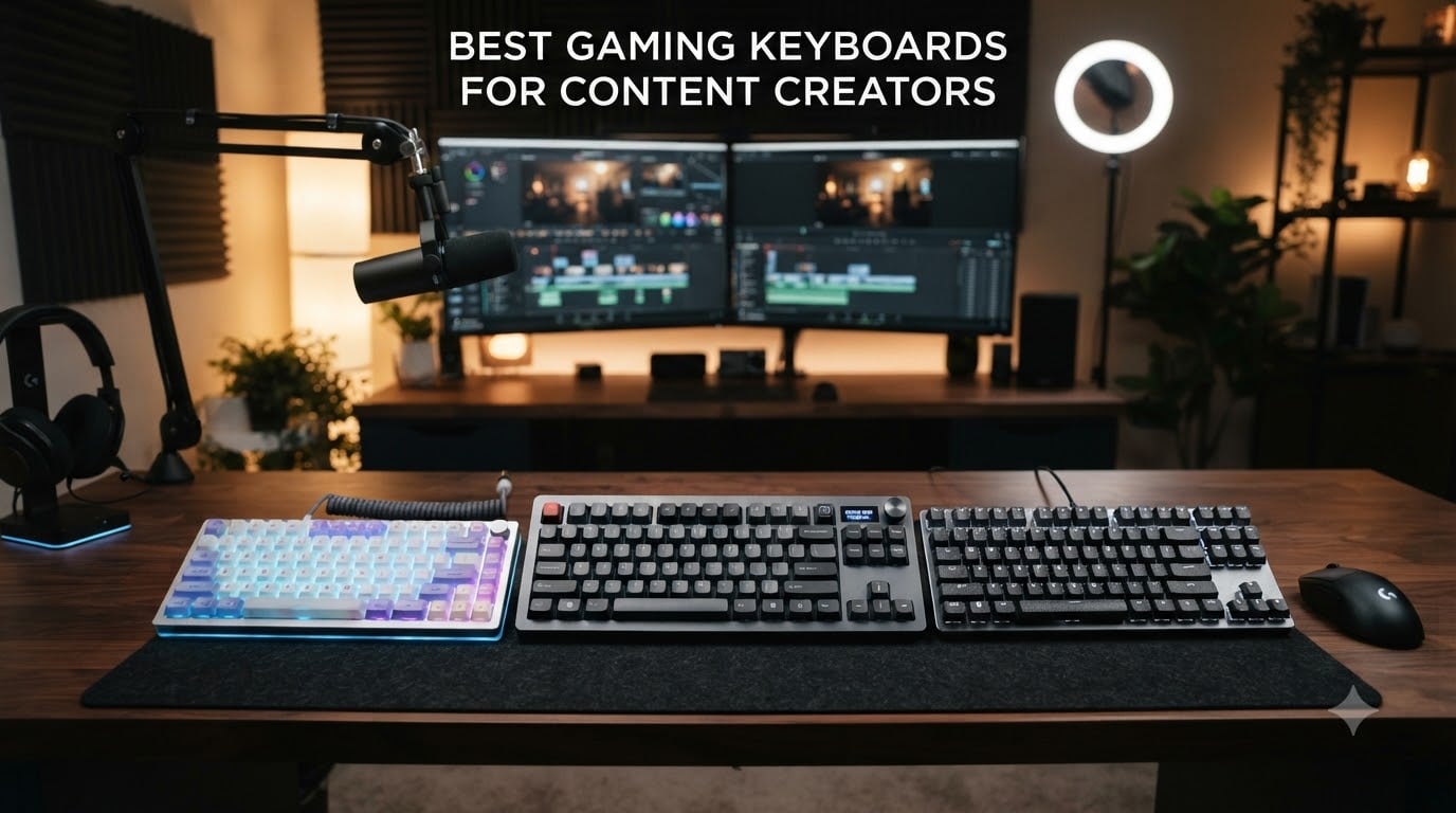 Best gaming keyboards for content creators