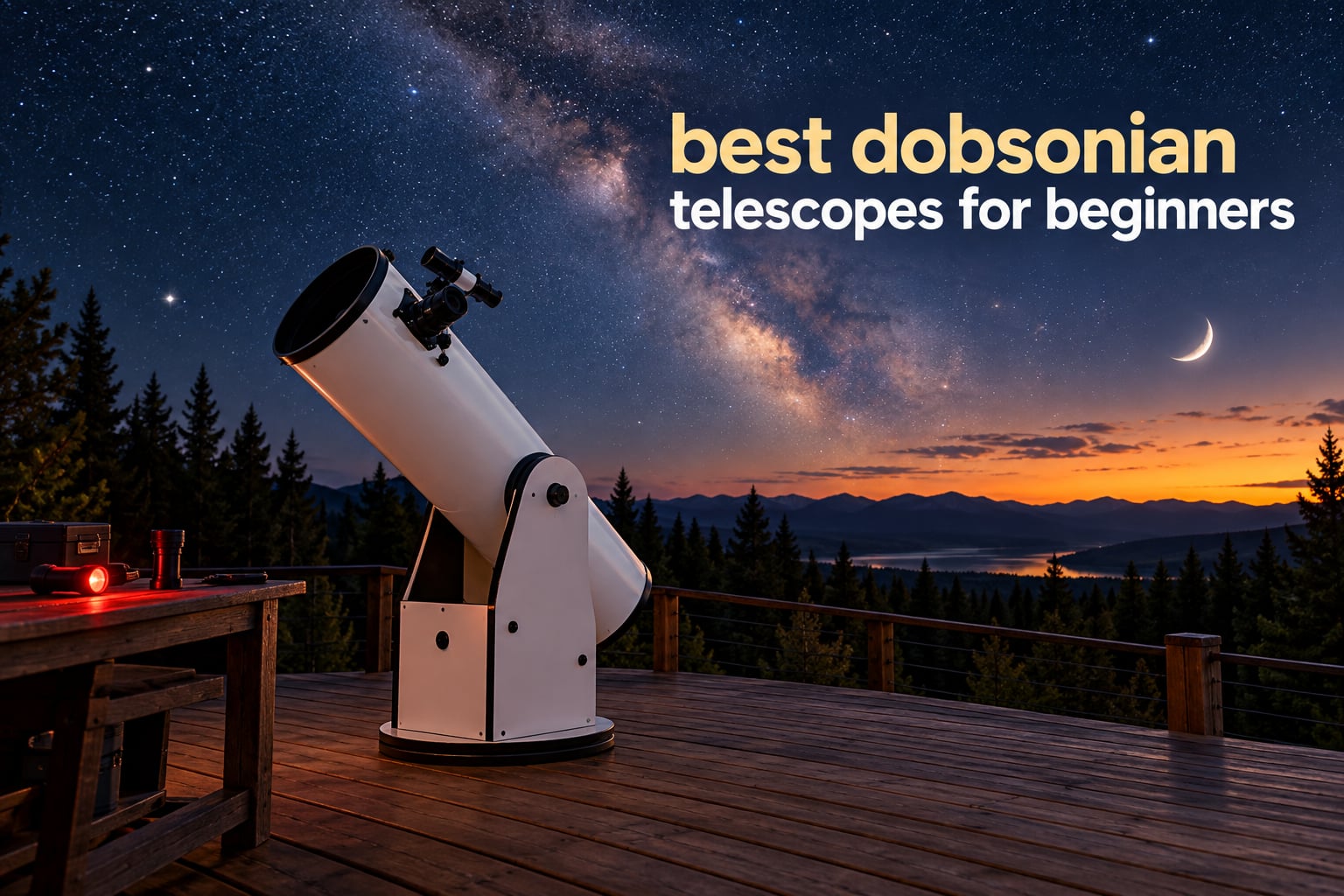 best dobsonian telescopes for beginners