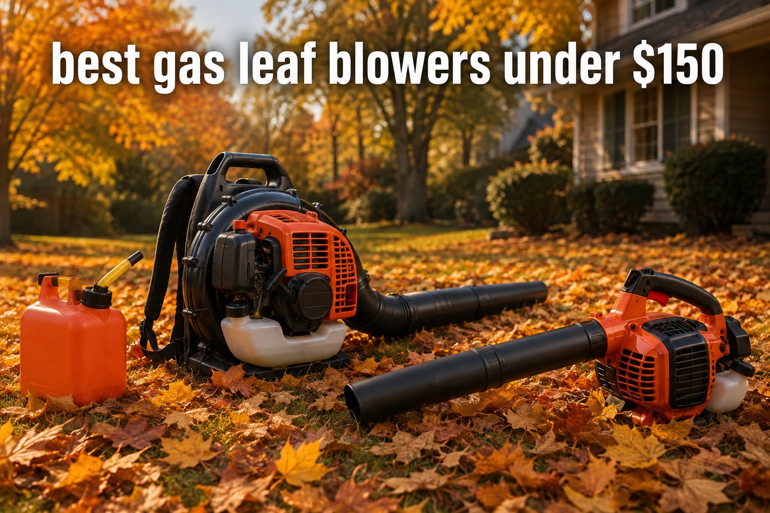 best gas leaf blowers under $150