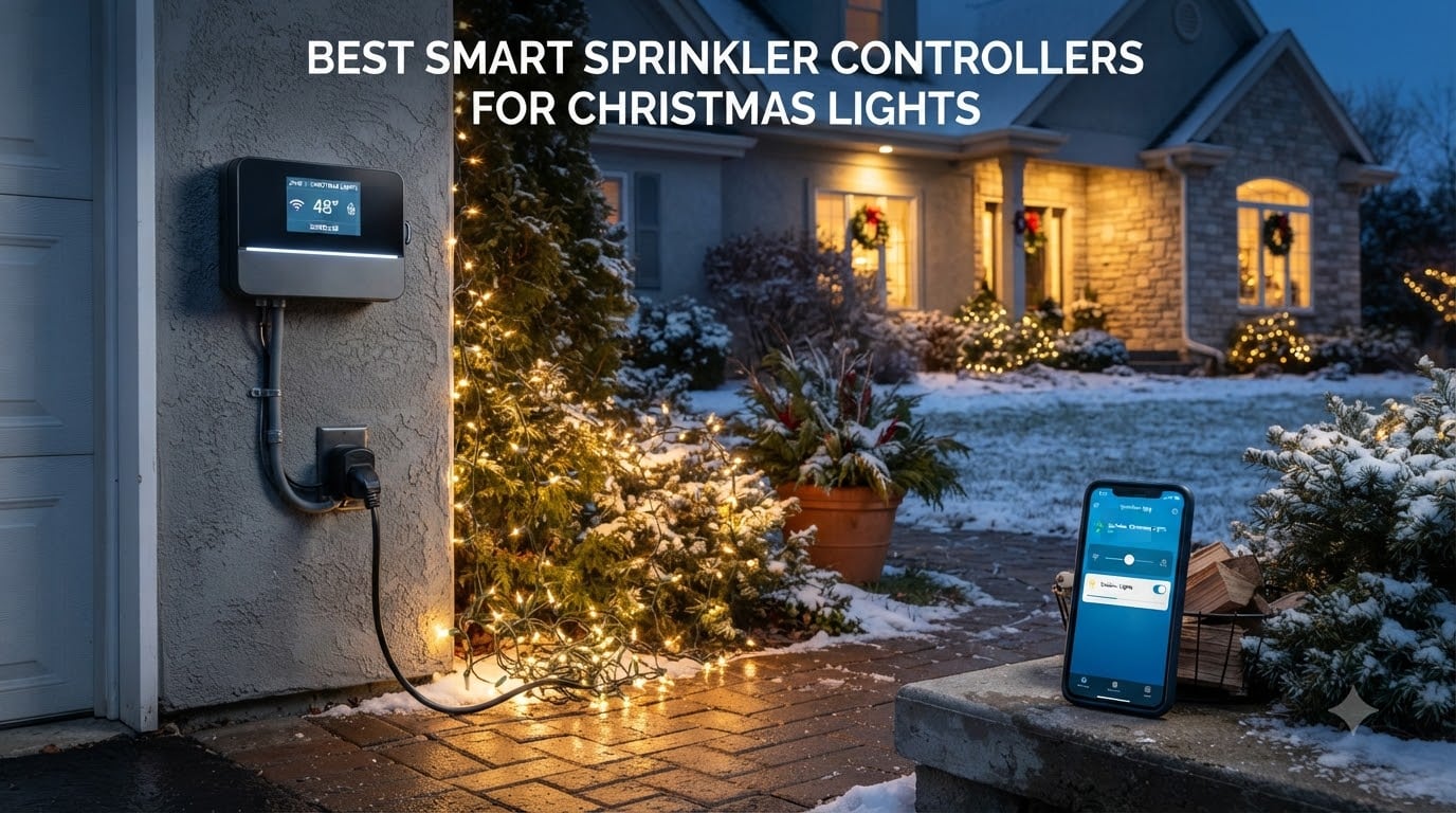 best smart sprinkler controllers for christmas lights