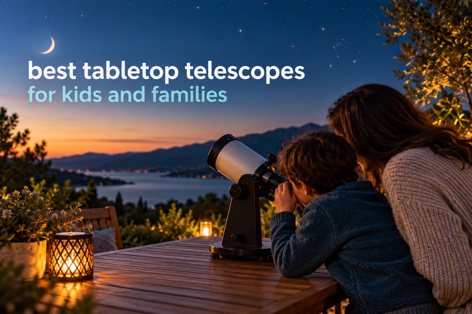 best tabletop telescopes for kids and families