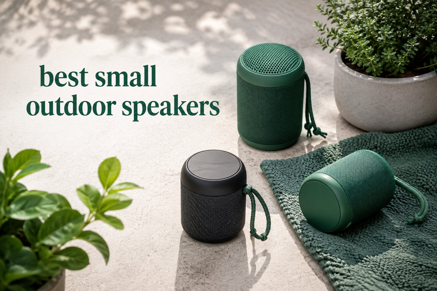 best small outdoor speakers