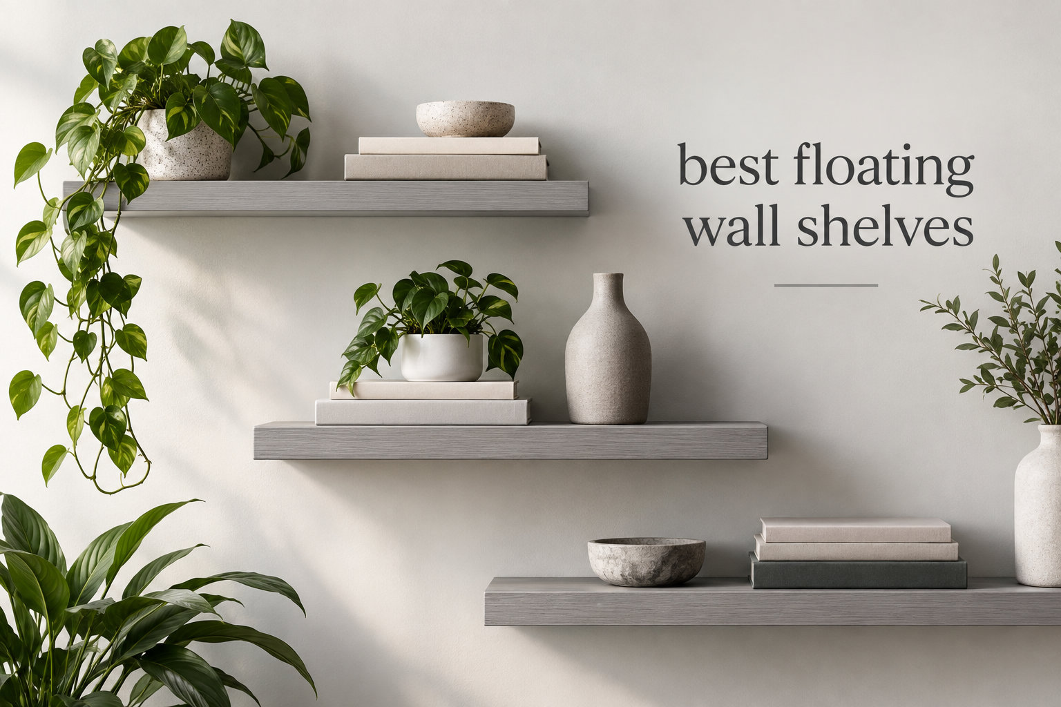 best floating wall shelves
