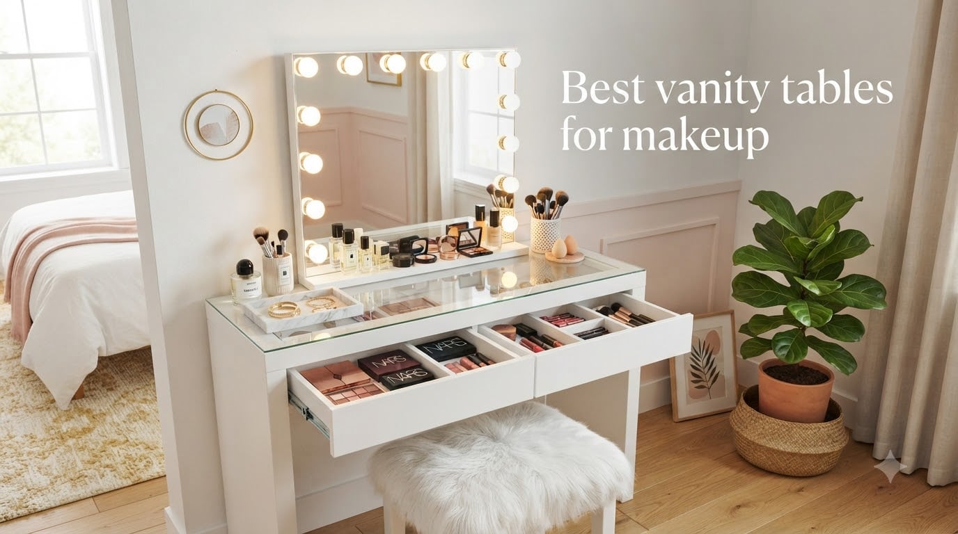 Best vanity tables for makeup
