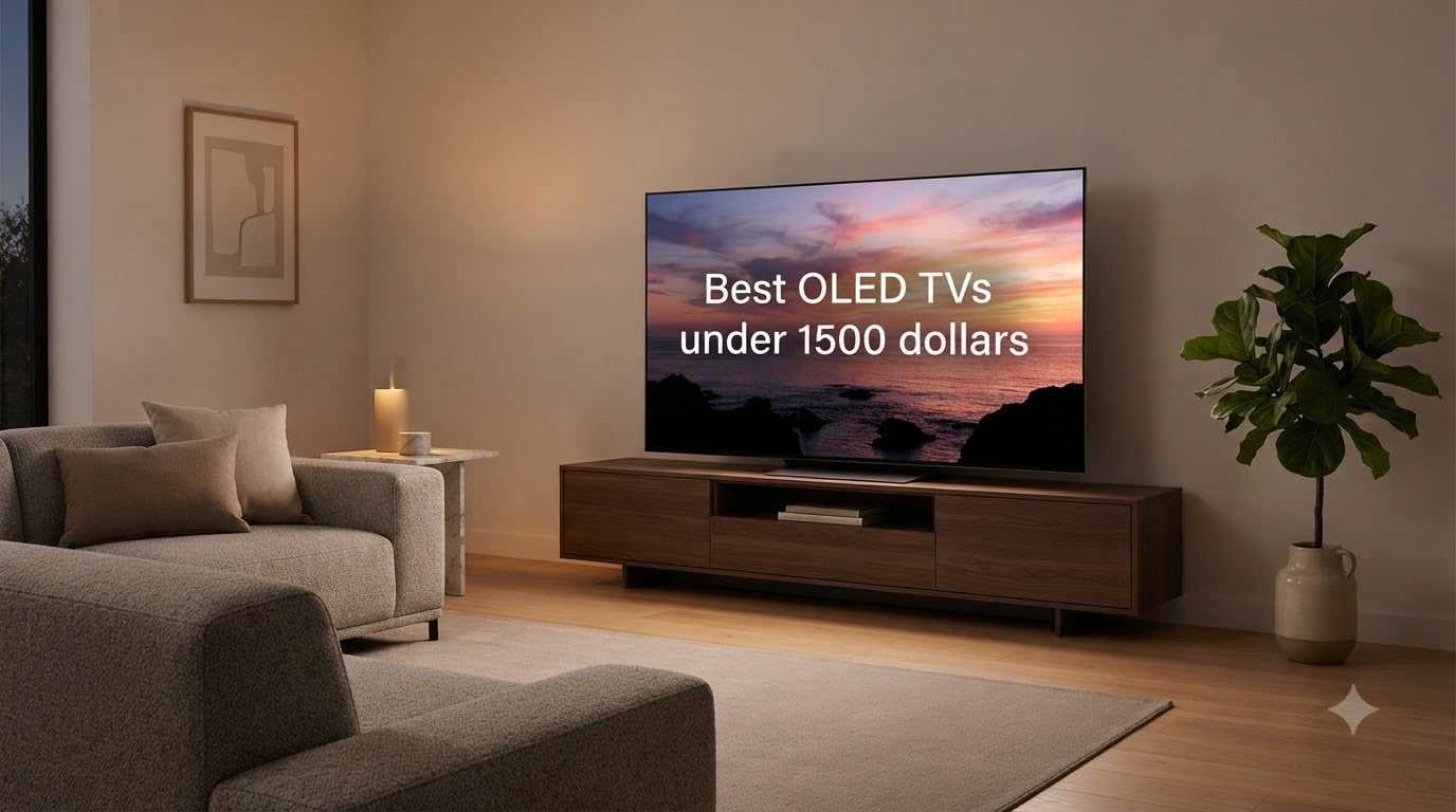 Best OLED TVs under 1500 dollars