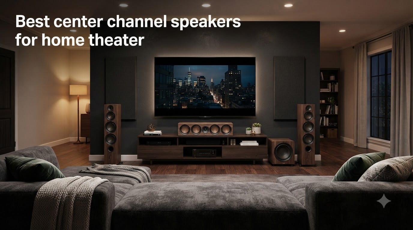 Best center channel speakers for home theater