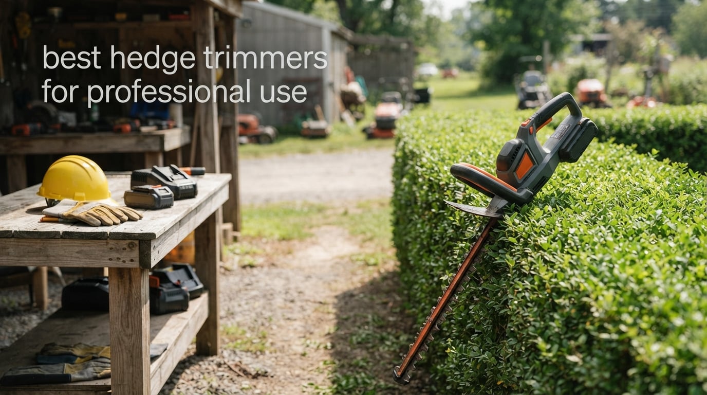 best hedge trimmers for professional use