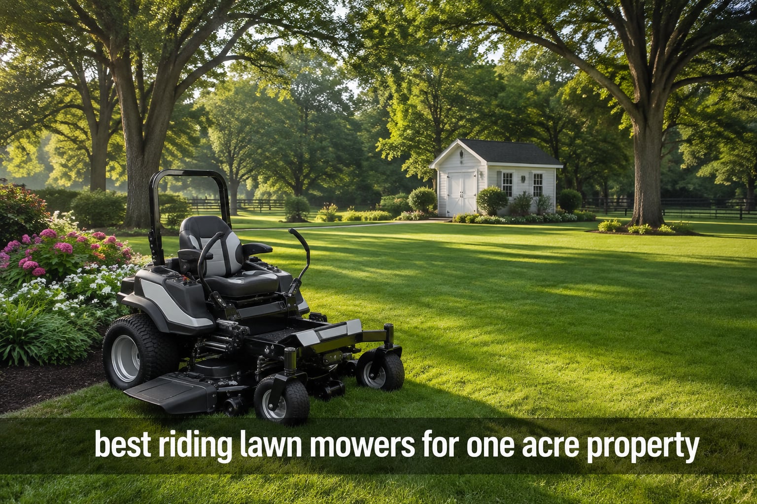 best riding lawn mowers for one acre property
