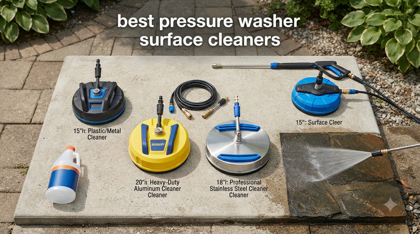 best pressure washer surface cleaners