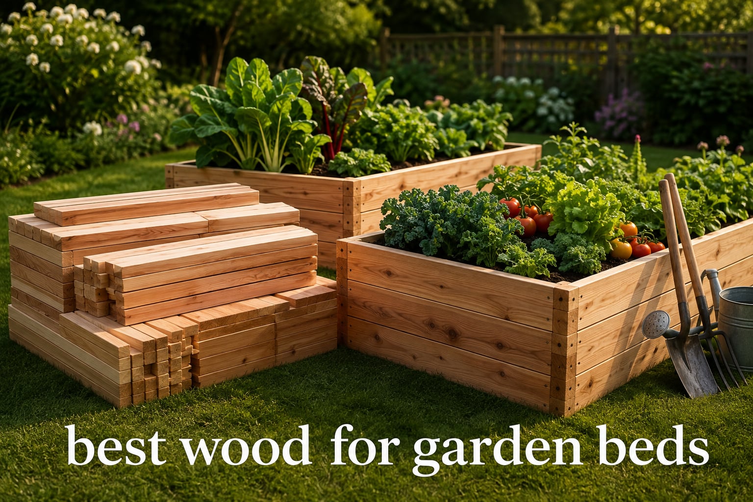 best wood for garden beds