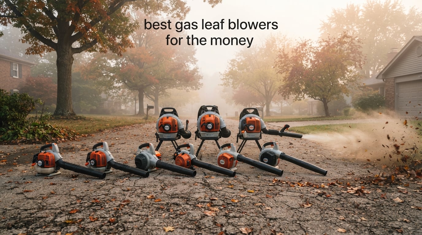 best gas leaf blowers for the money