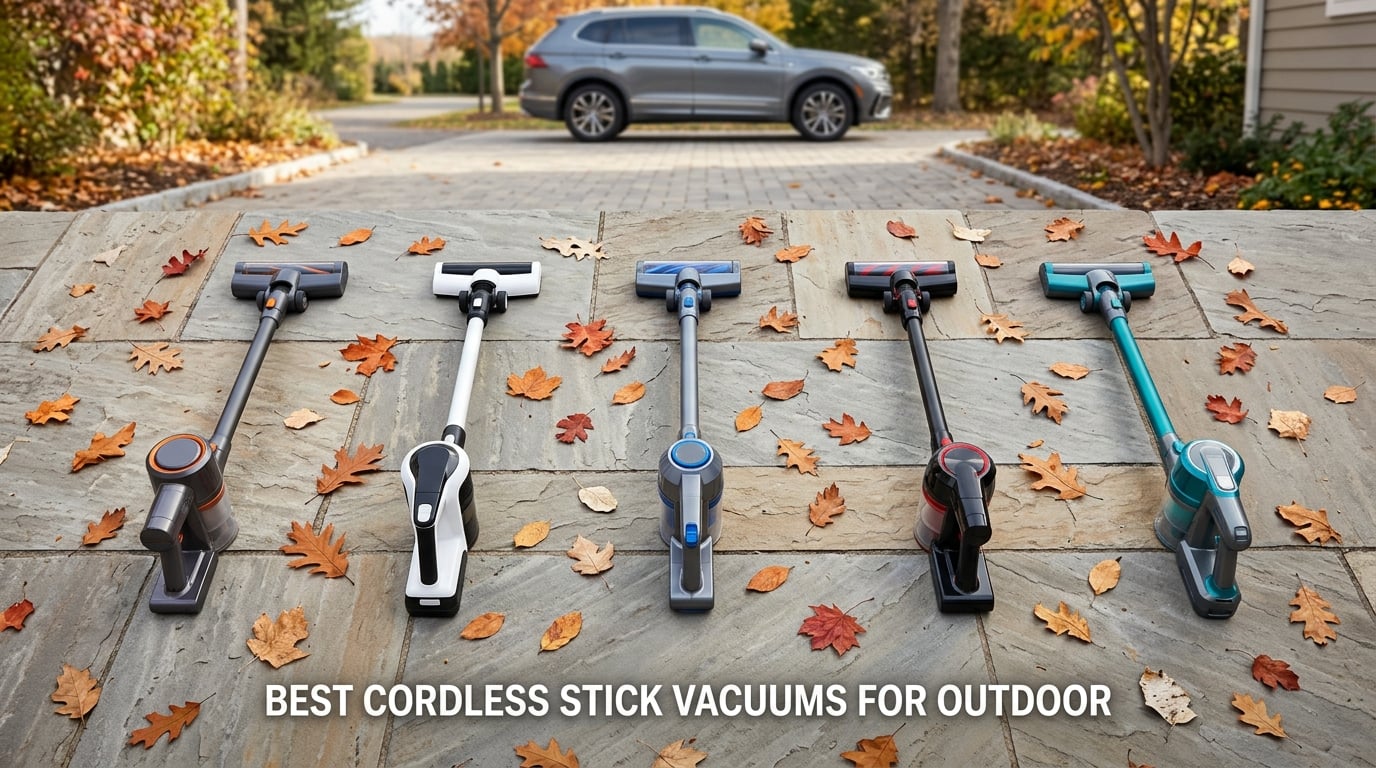 best cordless stick vacuums for outdoor