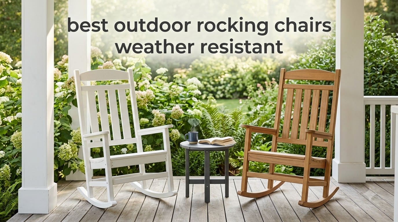 best outdoor rocking chairs weather resistant