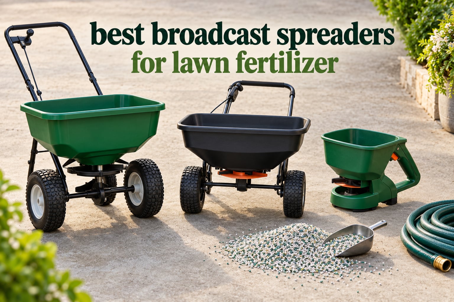 best broadcast spreaders for lawn fertilizer