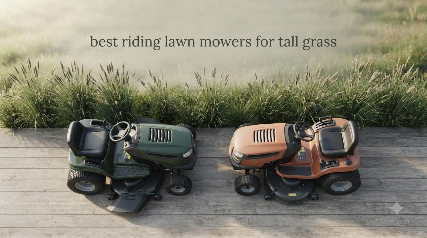best riding lawn mowers for tall grass