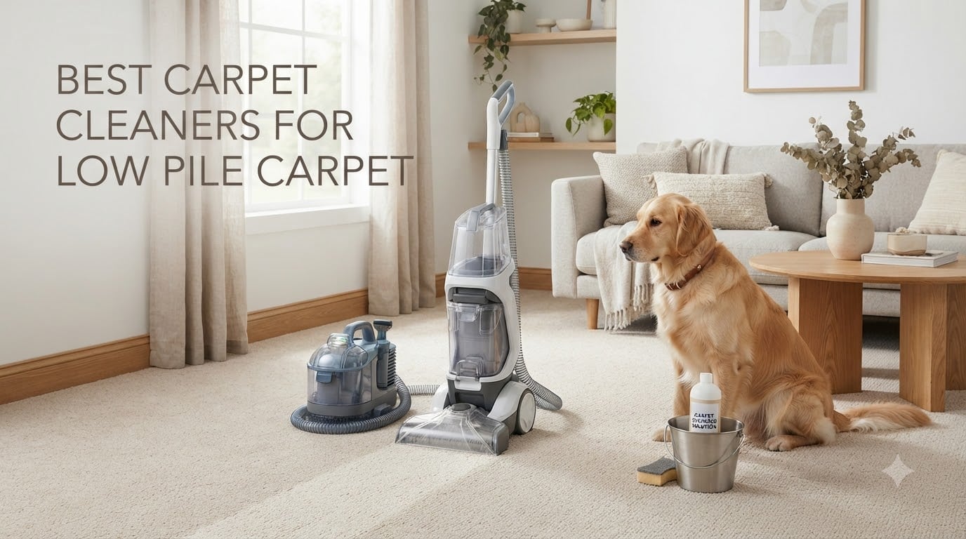 best carpet cleaners for low pile carpet