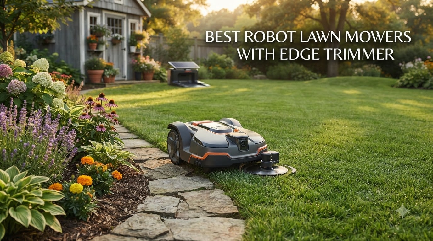 best robot lawn mowers with edge trimmer