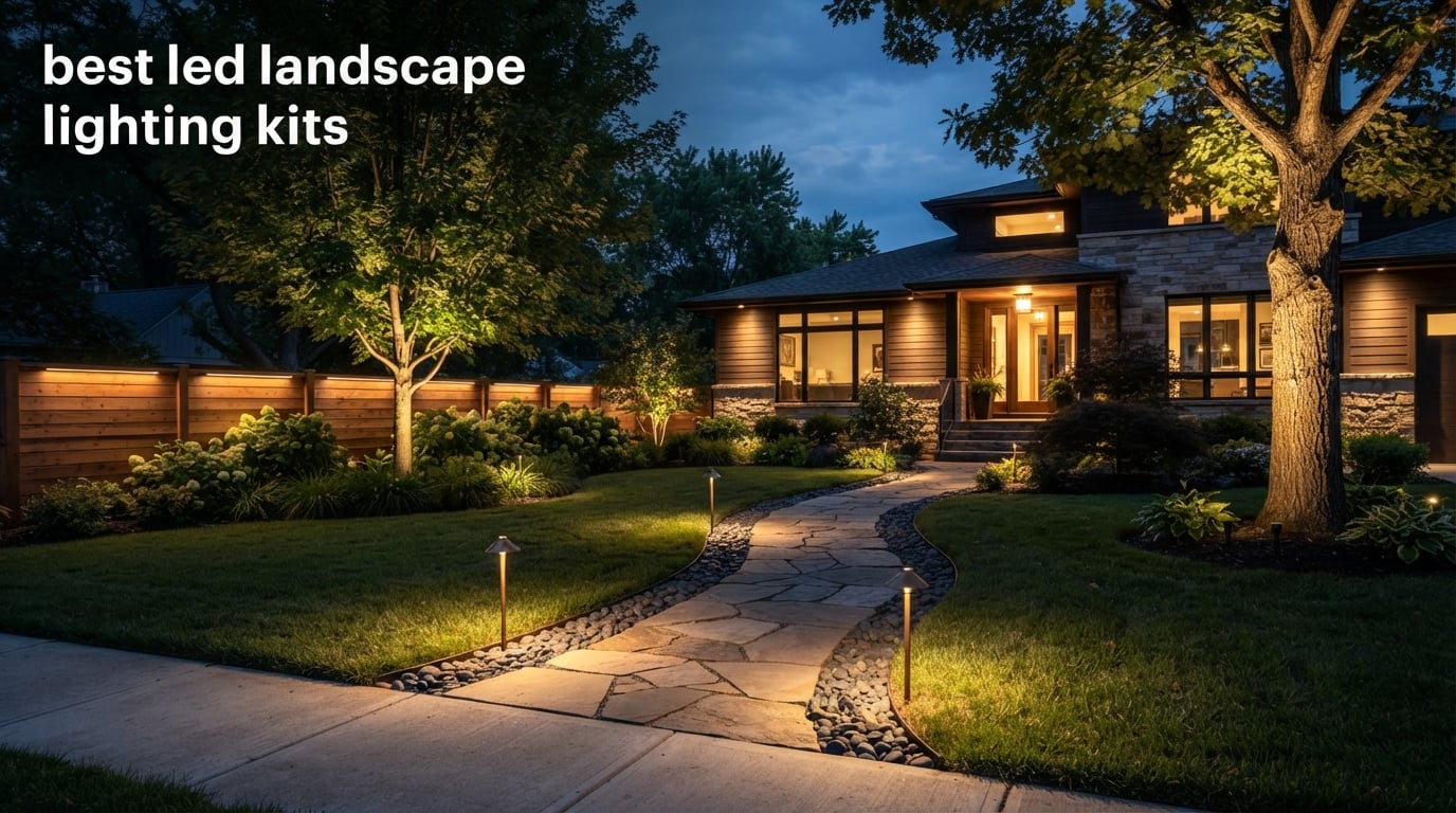best led landscape lighting kits