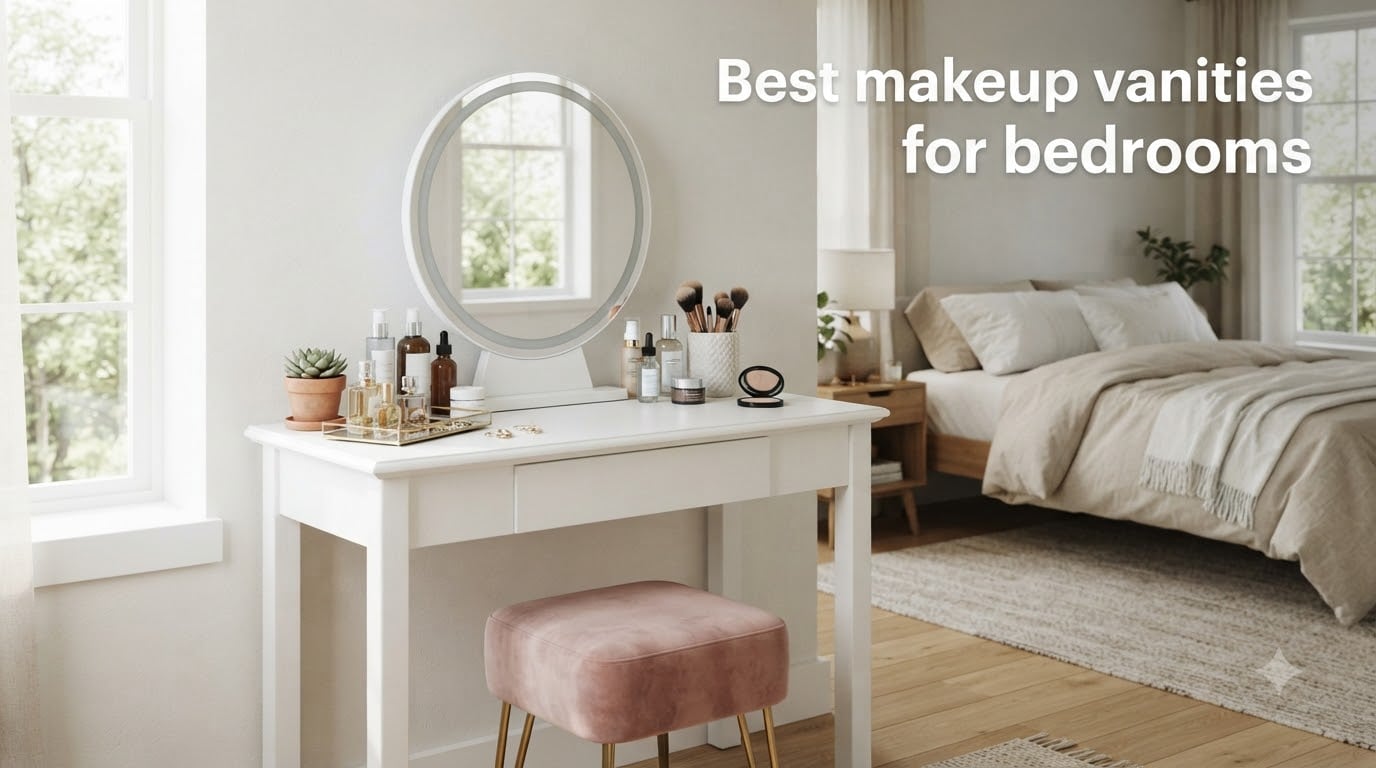 Best makeup vanities for bedrooms