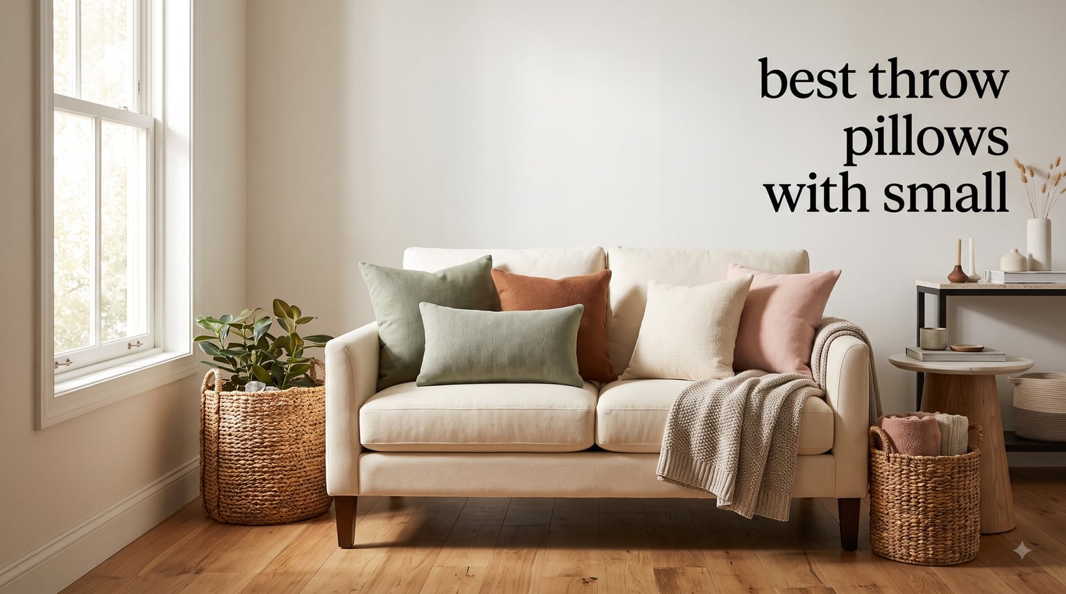 best throw pillows with small