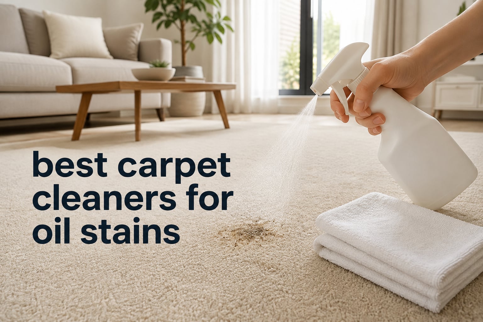 best carpet cleaners for oil stains