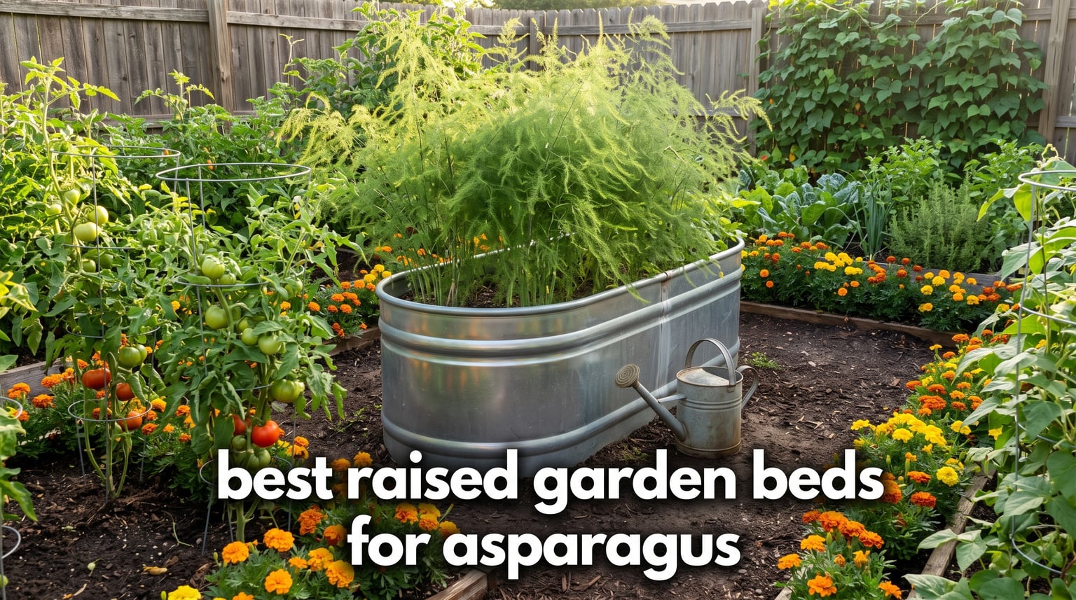 best raised garden beds for asparagus