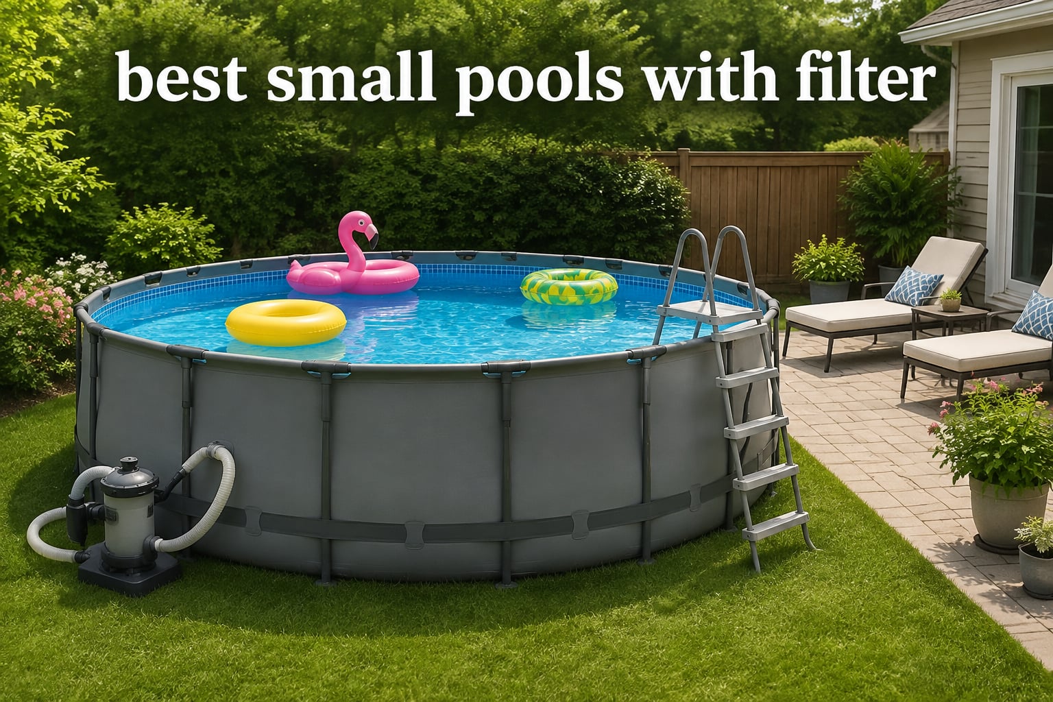 best small pools with filter
