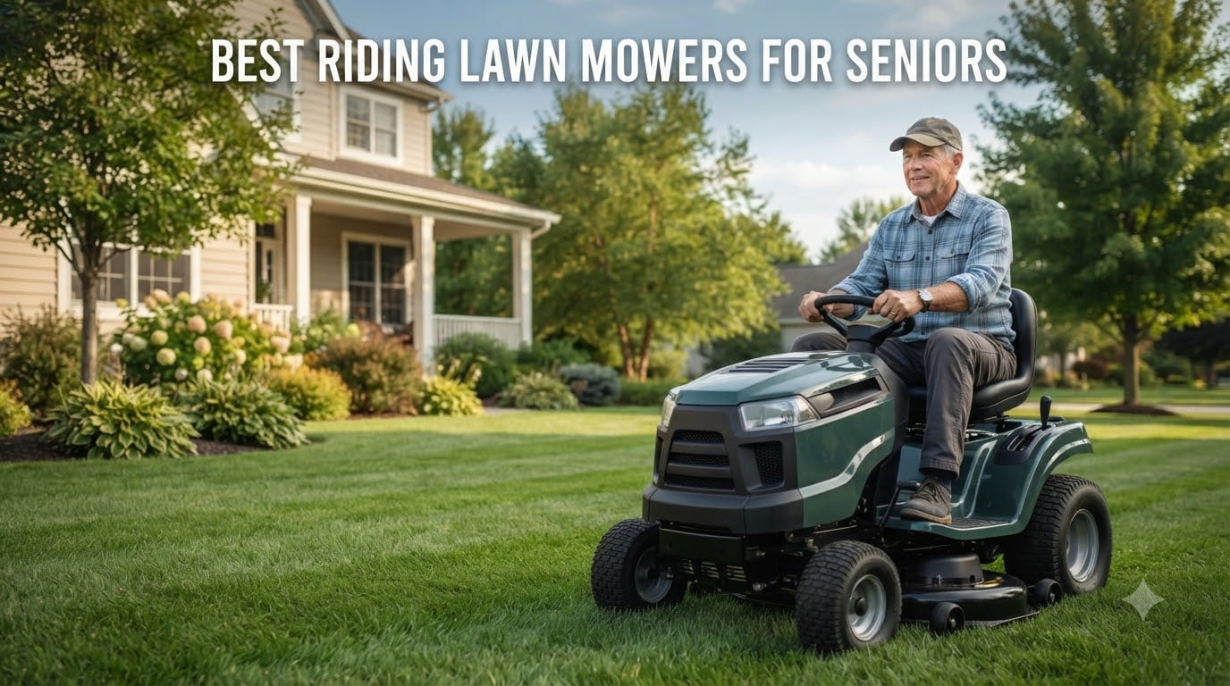 best riding lawn mowers for seniors