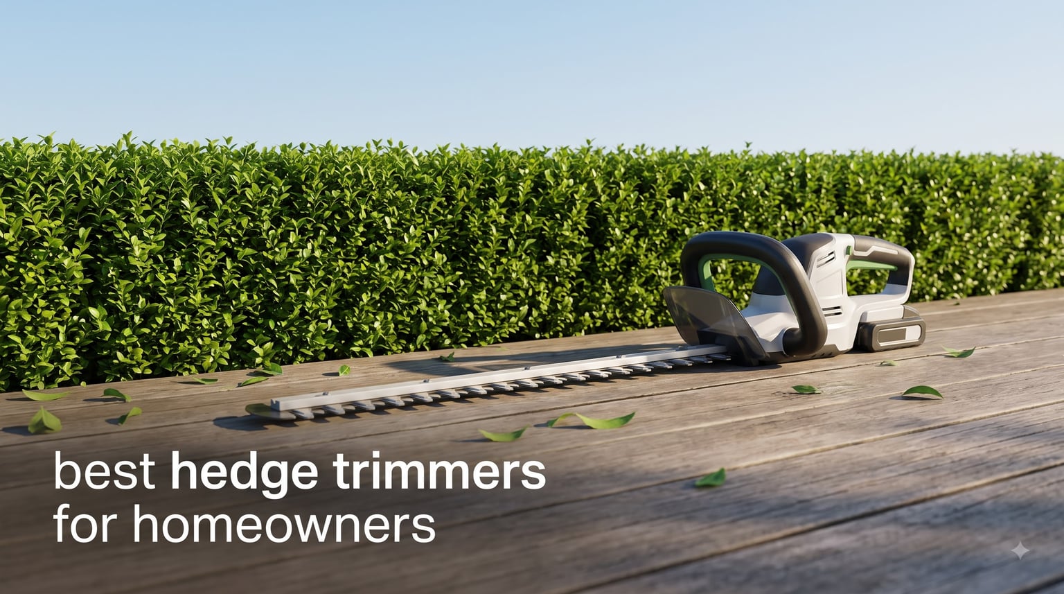 best hedge trimmers for homeowners