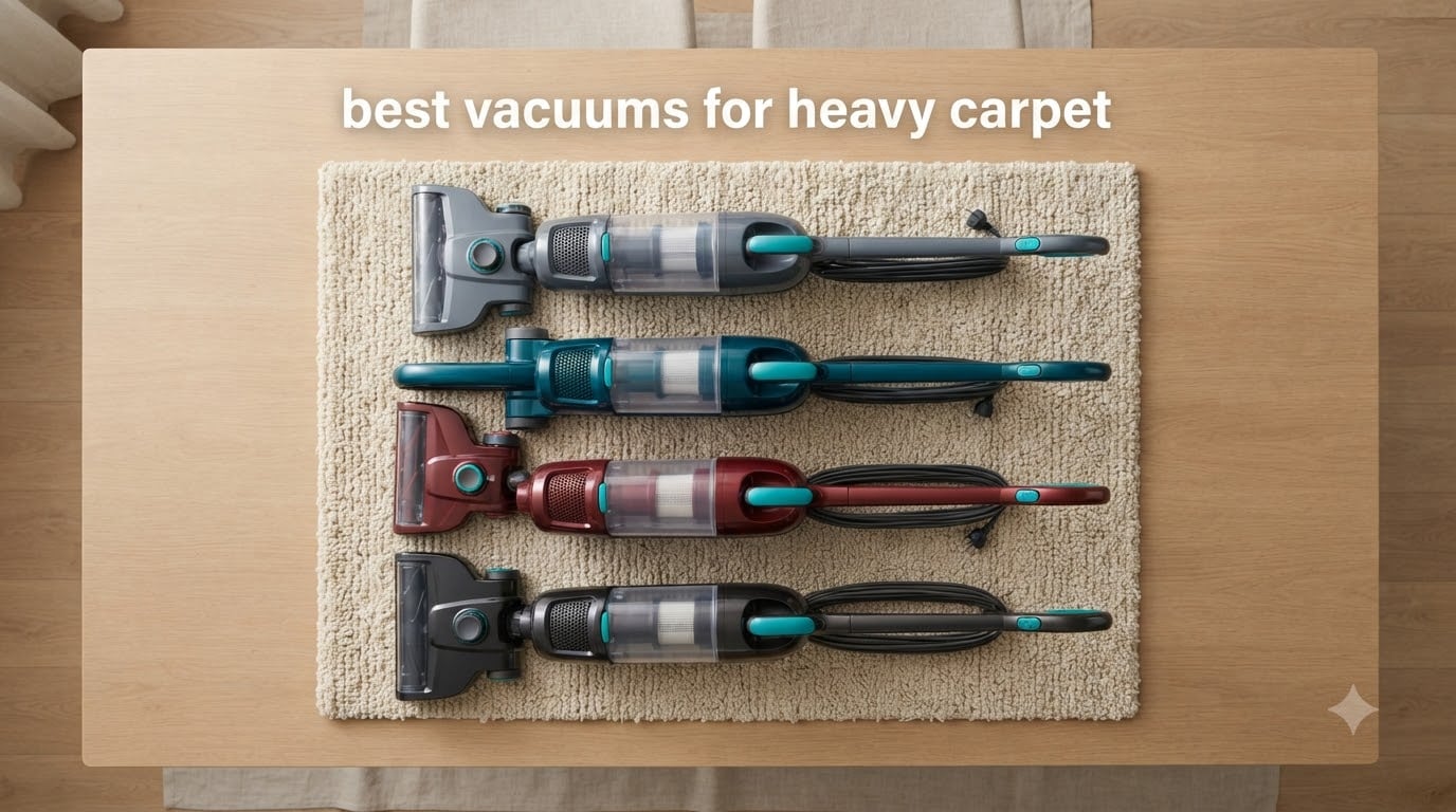 best vacuums for heavy carpet