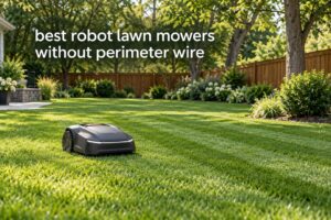 best robot lawn mowers without perimeter wire
