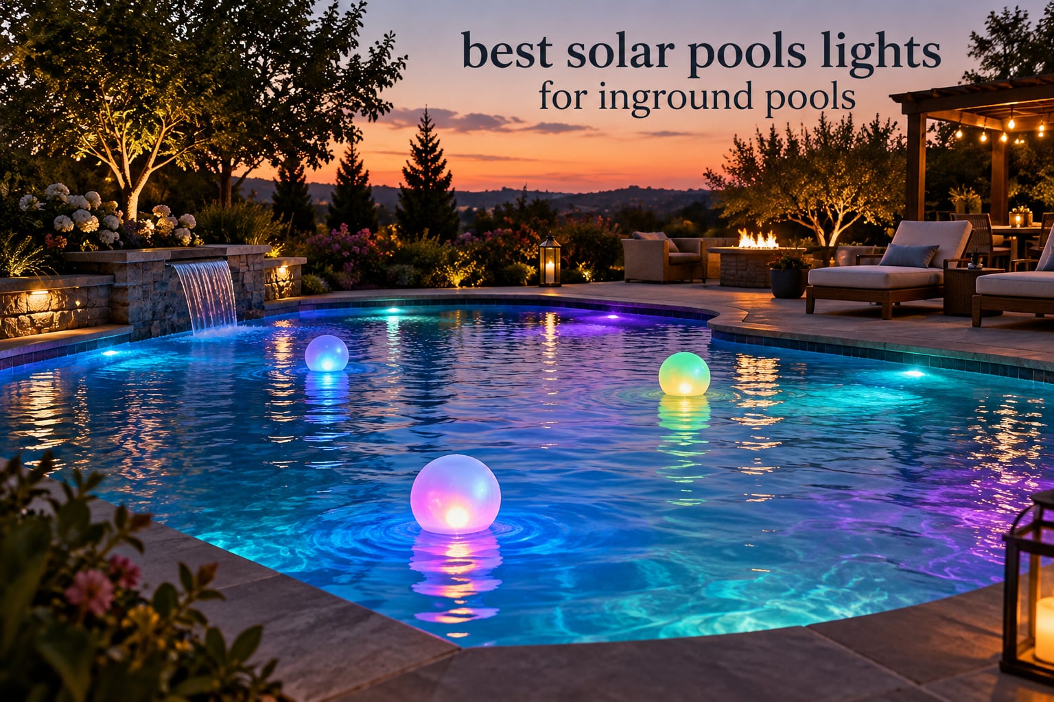 best solar pools lights for inground pools