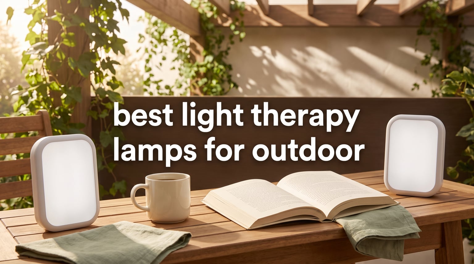 best light therapy lamps for outdoor